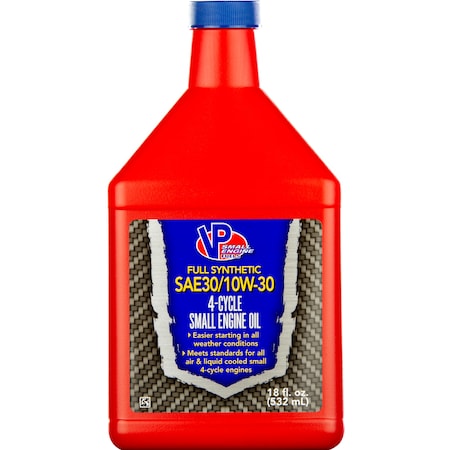 Vp Racing Fuels VP Full Synthetic Smalll Engine Oil SAE 30/10W30 QT 2927
